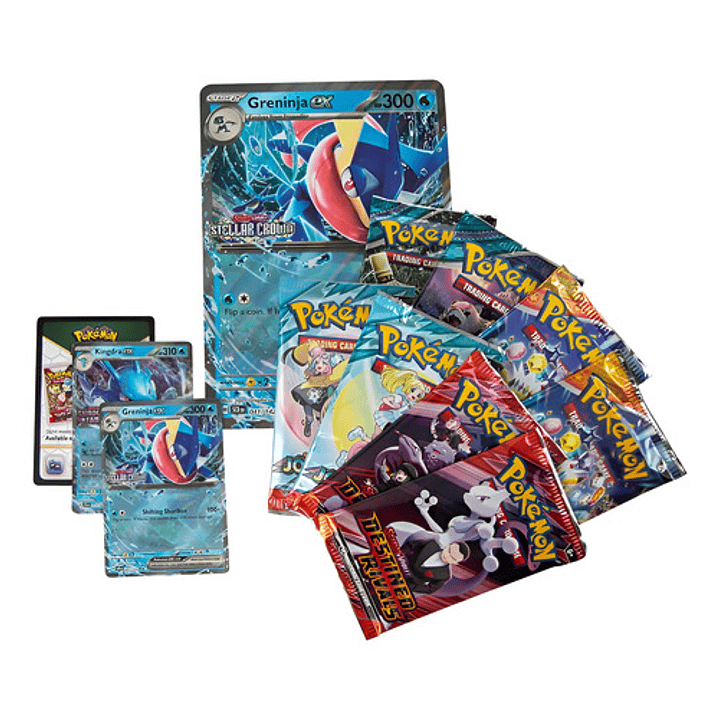 POKEMON TCG GRENINJA EX & KINGDRA EX SPECIAL COLLECTION BOX INGLÉS 4
