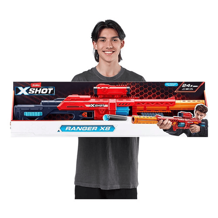 X-SHOT RANGER 8 EXCEL 24 DARDOS 3
