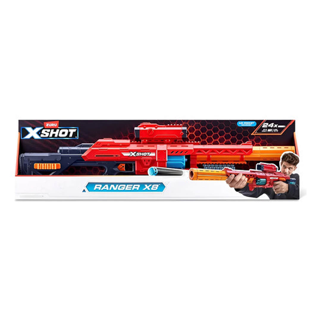 X-SHOT RANGER 8 EXCEL 24 DARDOS 6