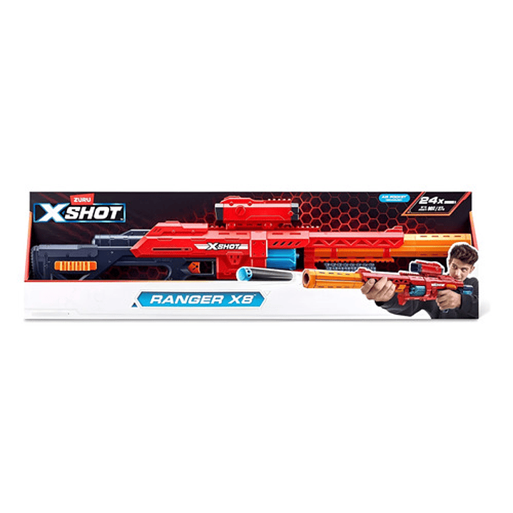 X-SHOT RANGER 8 EXCEL 24 DARDOS 6