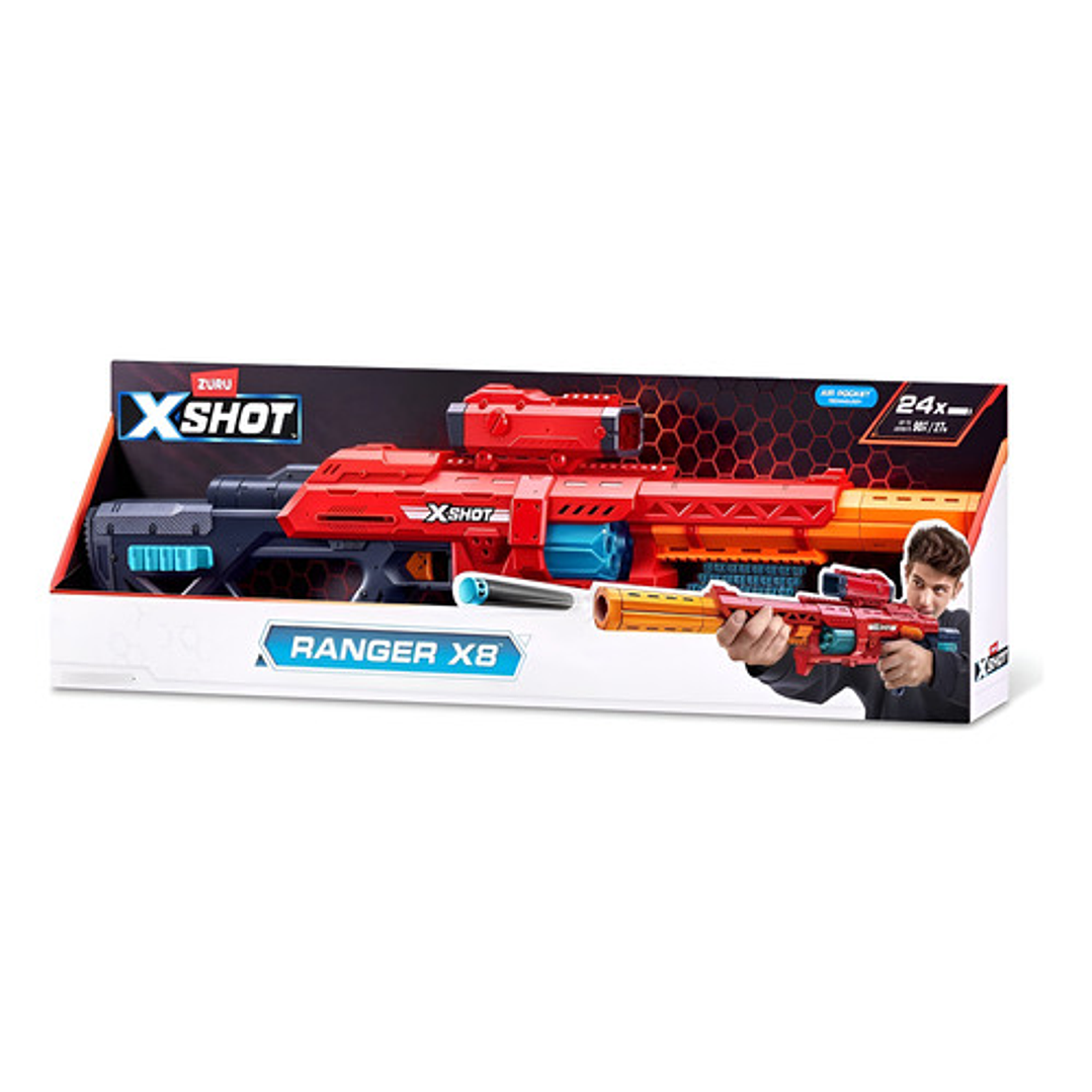 X-SHOT RANGER 8 EXCEL 24 DARDOS 10