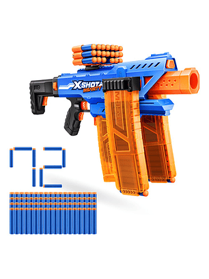 X-SHOT INSANITY MOTORIZED CLIP MANIA 72 DARDOS