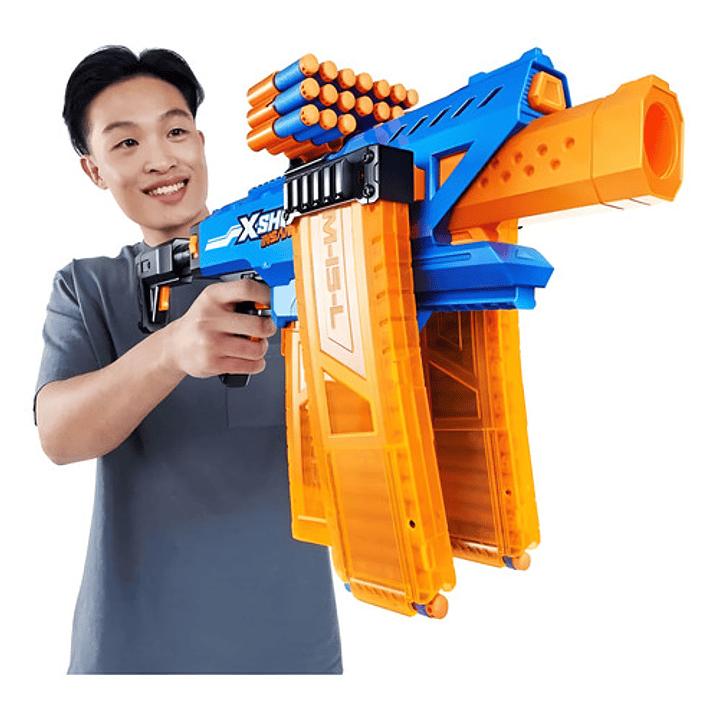 X-SHOT INSANITY MOTORIZED CLIP MANIA 72 DARDOS 2