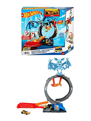 HOT WHEELS CITY PISTA ATAQUE DE MURCIÉLAGO