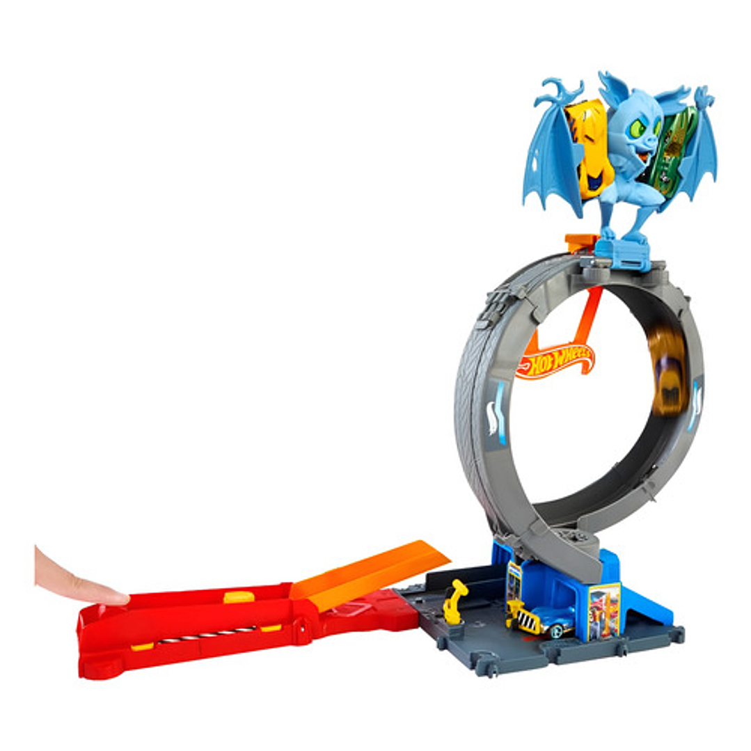 HOT WHEELS CITY PISTA ATAQUE DE MURCIÉLAGO 5