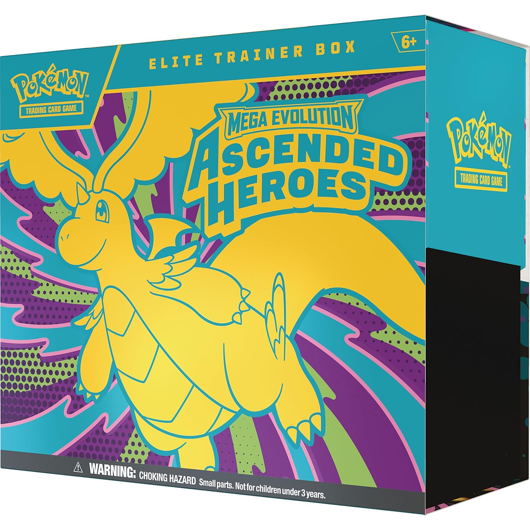 POKEMON TCG MEGA EVOLUTION ASCENDED HEROES ELITE TRAINER BOX INGLÉS 2