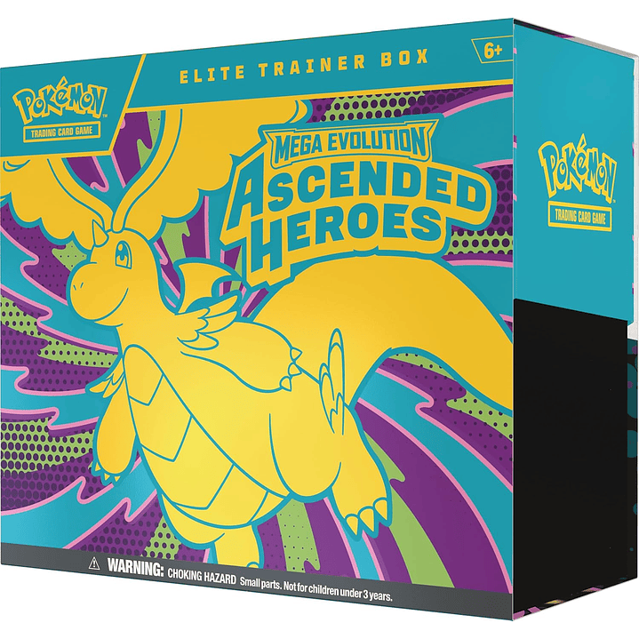POKEMON TCG MEGA EVOLUTION ASCENDED HEROES ELITE TRAINER BOX INGLÉS 2