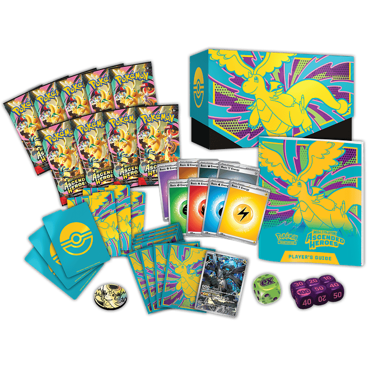 POKEMON TCG MEGA EVOLUTION ASCENDED HEROES ELITE TRAINER BOX INGLÉS 9