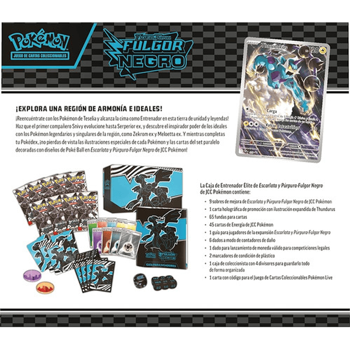 POKEMON TCG BLACK BOLT ELITE TRAINER BOX ESPAÑOL 3