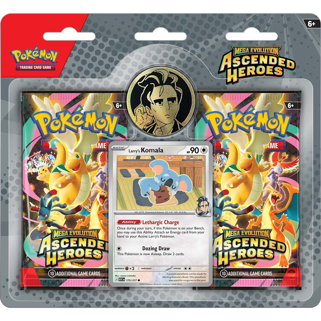 POKEMON TCG MEGA EVOLUTION ASCENDED HEROES LARRY COLLECTION  1