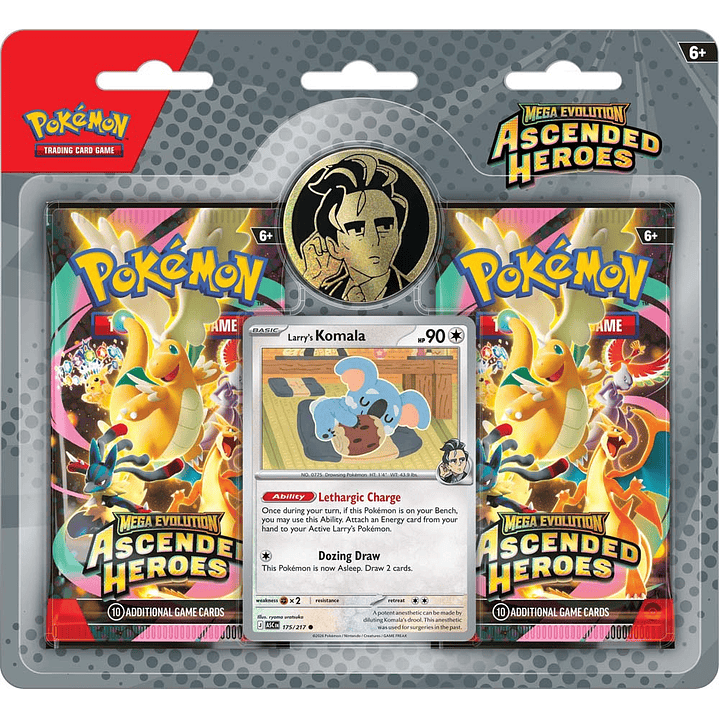 POKEMON TCG MEGA EVOLUTION ASCENDED HEROES LARRY COLLECTION  1