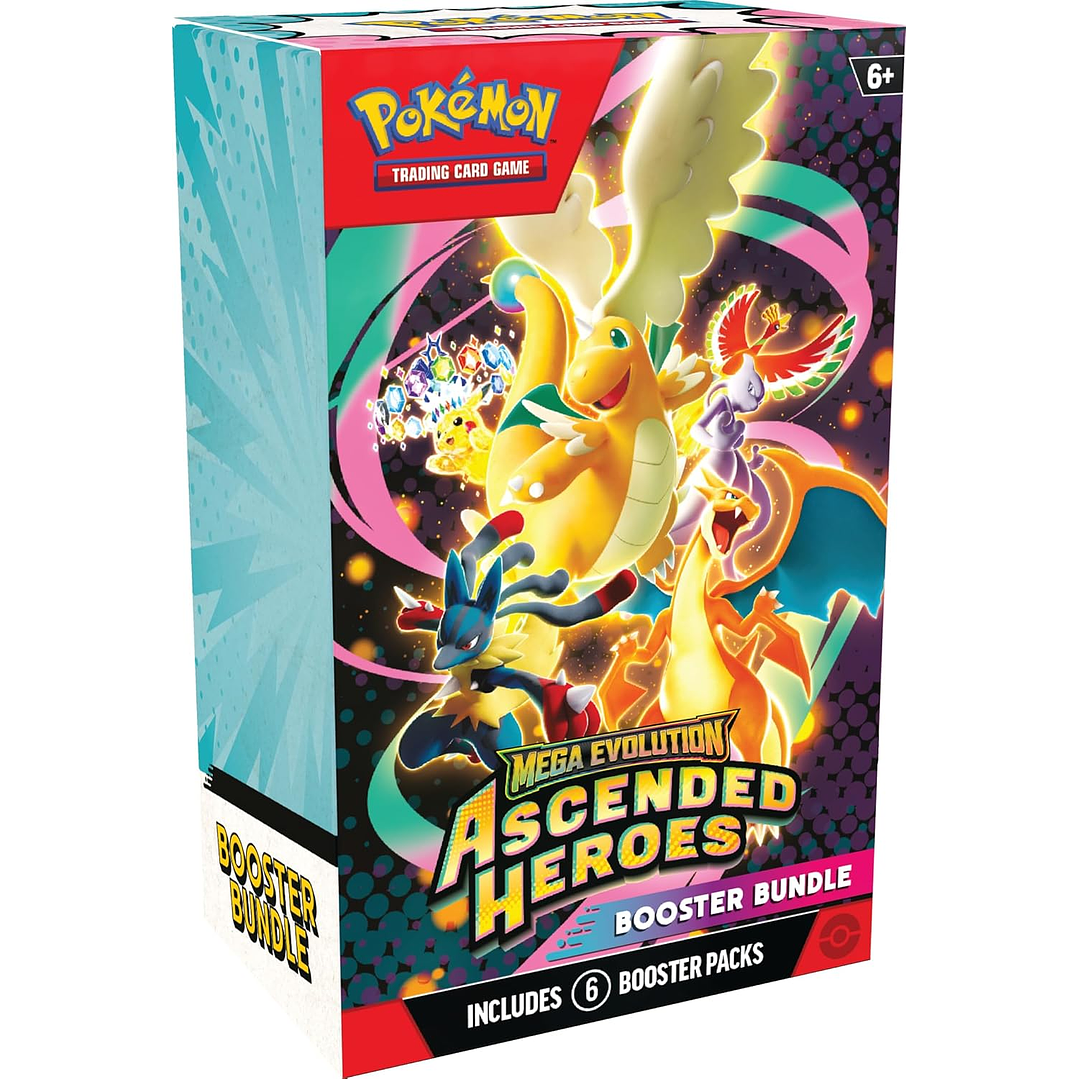 POKEMON TCG MEGA EVOLUTION ASCENDED HEROES BOOSTER BUNDLE 1