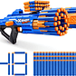 Zuru X-shot Insanity Berzerko Lanzador De Dardos + 48 Dardos Azul - Miniatura 1