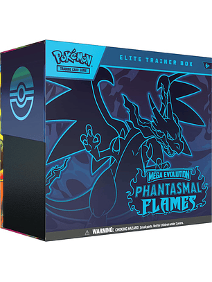 POKEMON TCG MEGA EVOLUTION PHANTASMAL FLAMES ELITE TRAINER BOX  INGLÉS