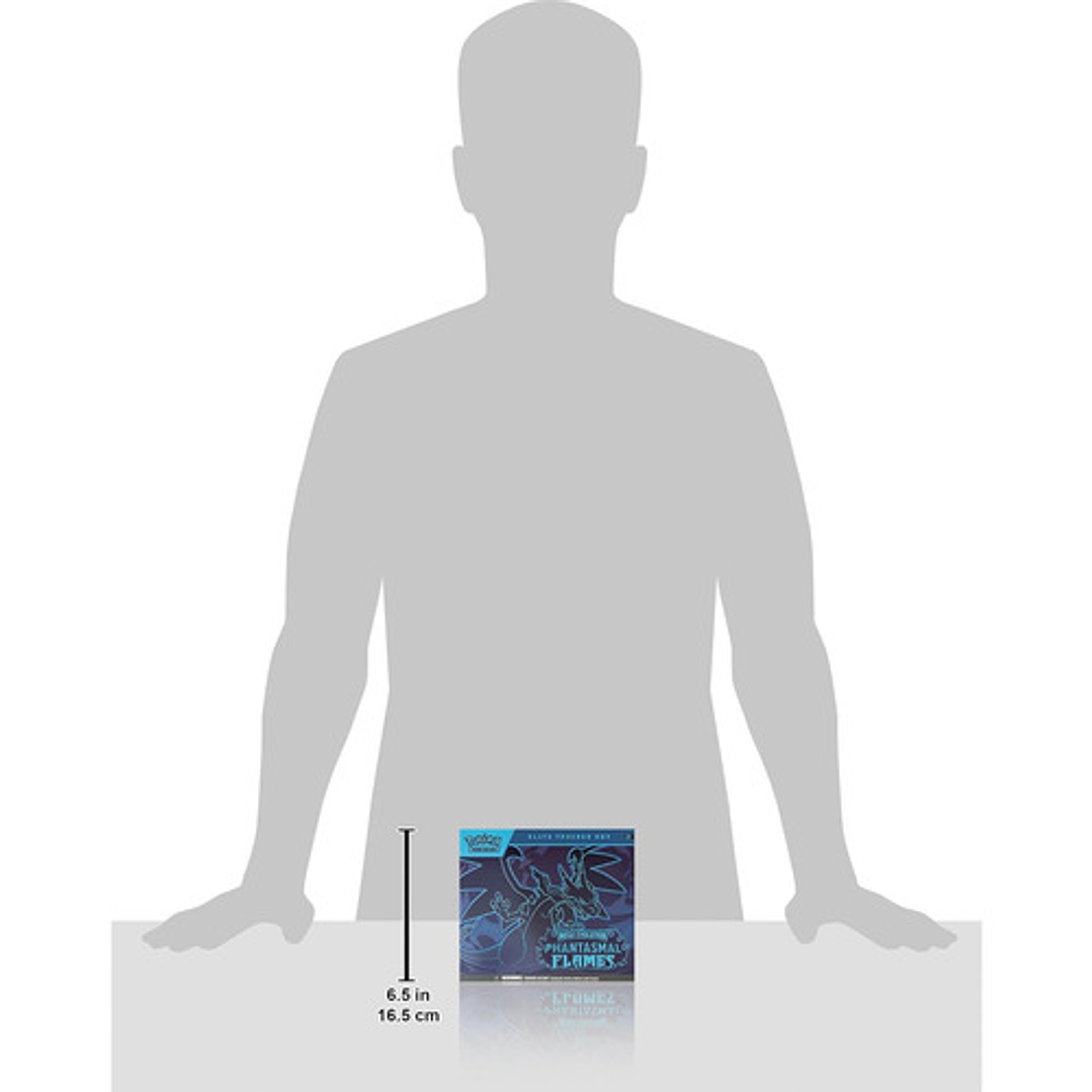 POKEMON TCG MEGA EVOLUTION PHANTASMAL FLAMES ELITE TRAINER BOX  INGLÉS 12