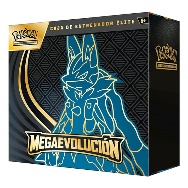 POKEMON TCG MEGA EVOLUTION ELITE TRAINER BOX MEGA LUCARIO ESPAÑOL  1