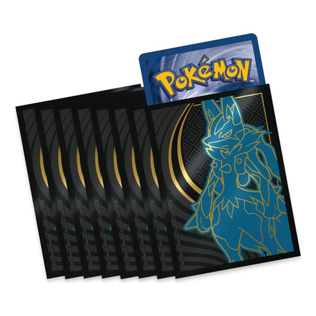 POKEMON TCG MEGA EVOLUTION ELITE TRAINER BOX MEGA LUCARIO ESPAÑOL  7