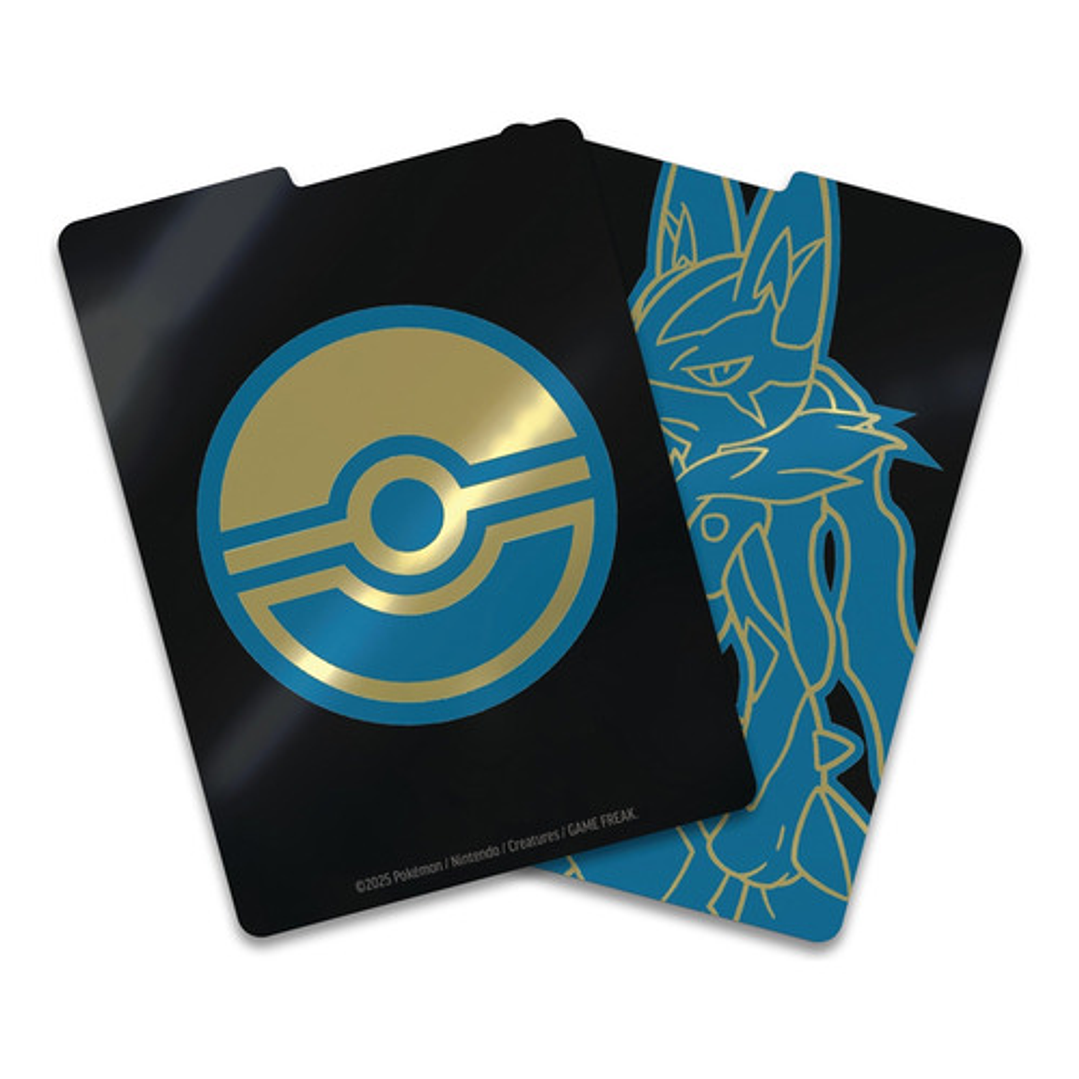 POKEMON TCG MEGA EVOLUTION ELITE TRAINER BOX MEGA LUCARIO ESPAÑOL  8