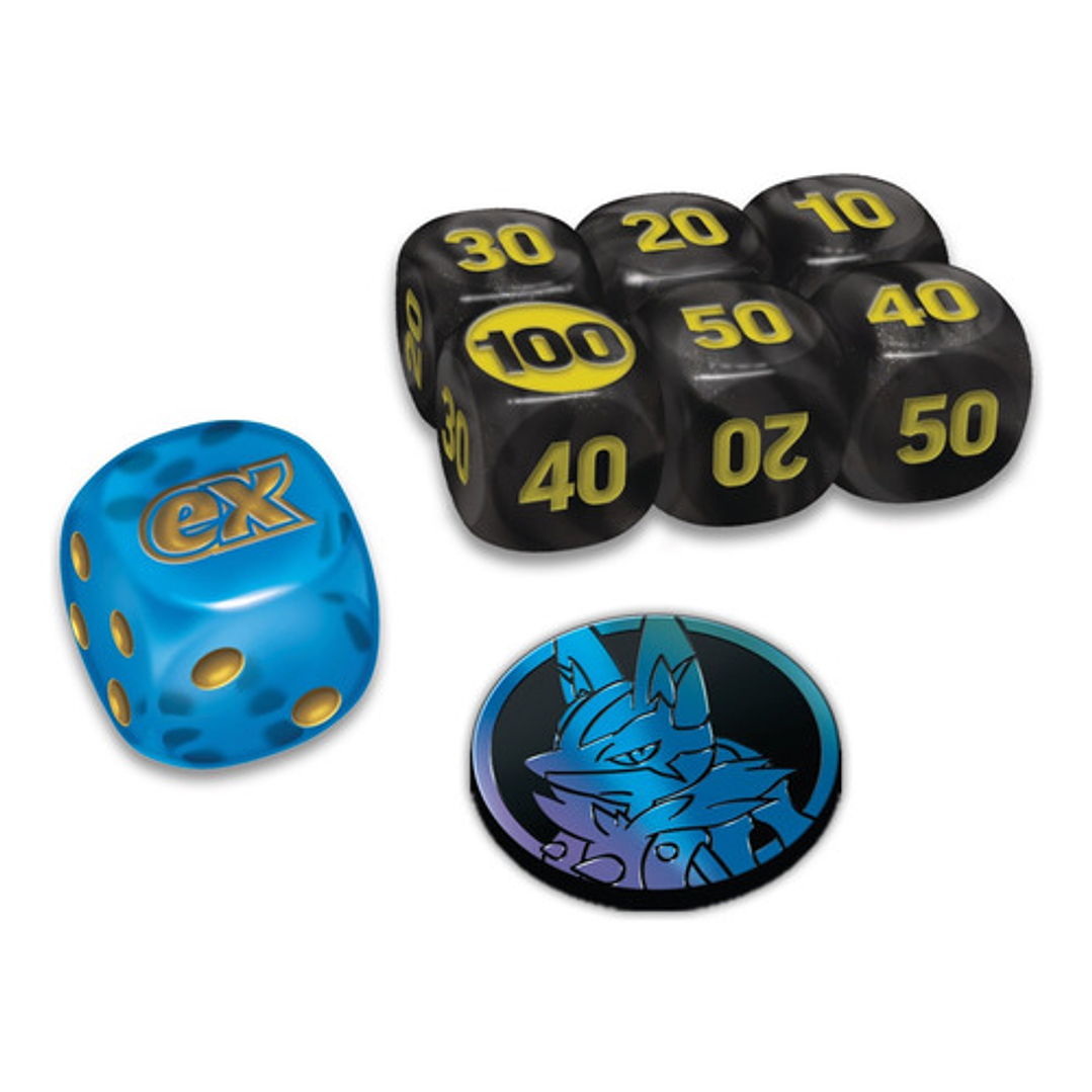 POKEMON TCG MEGA EVOLUTION ELITE TRAINER BOX MEGA LUCARIO ESPAÑOL  9