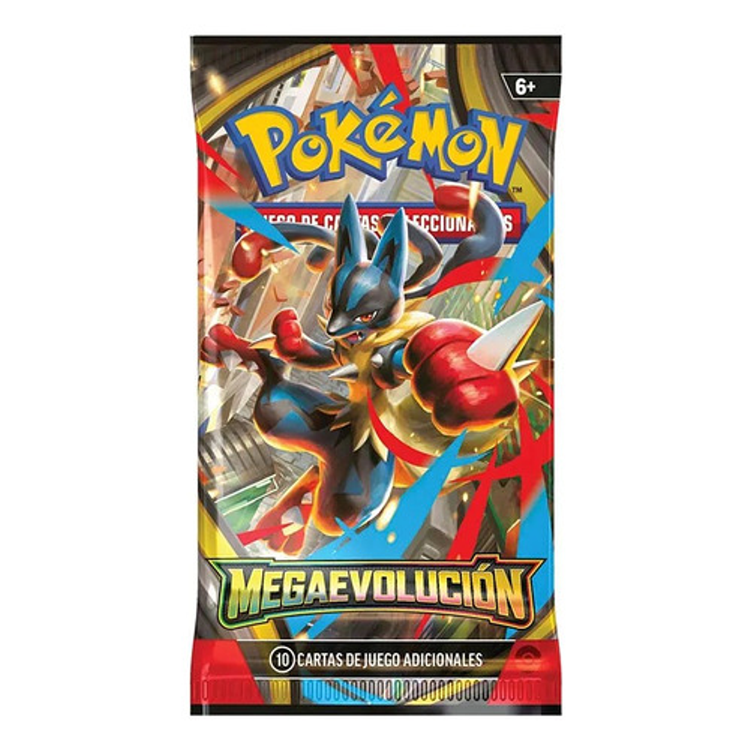 POKEMON TCG MEGA EVOLUTION ELITE TRAINER BOX MEGA LUCARIO ESPAÑOL  12