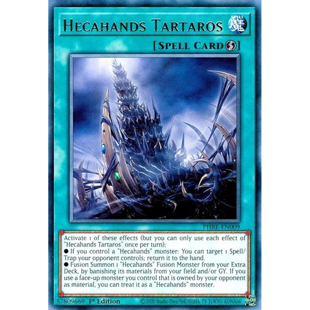 HECAHANDS TARTAROS PHRE-EN009 SUPER RARE 1