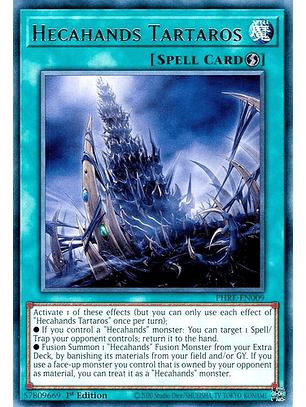 HECAHANDS TARTAROS PHRE-EN009 SUPER RARE