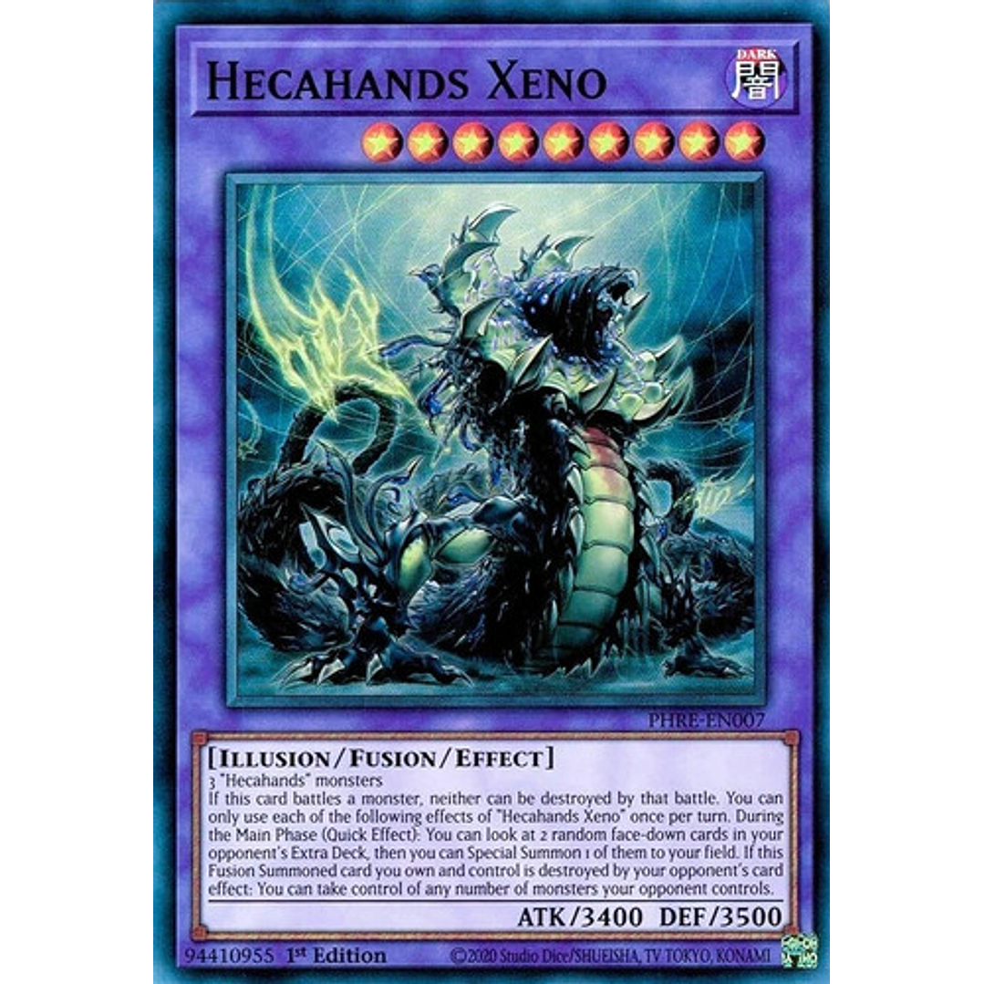 HECAHANDS XENO PHRE-EN007 SUPER RARE 1