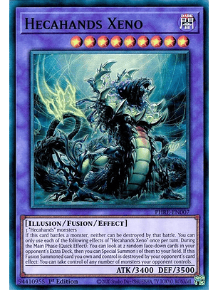 HECAHANDS XENO PHRE-EN007 SUPER RARE
