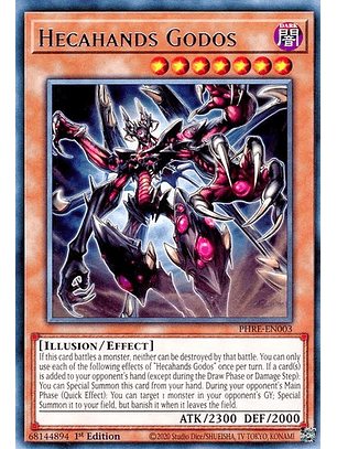 HECAHANDS GODOS PHRE-EN003 SUPER RARE