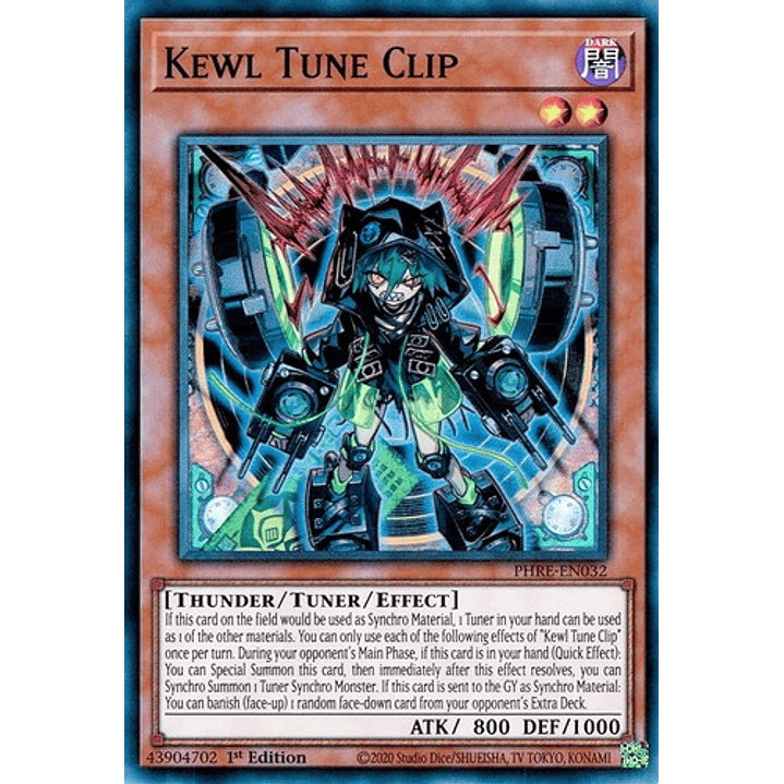 KEWL TUNE CLIP PHRE-EN032 SUPER RARE 1