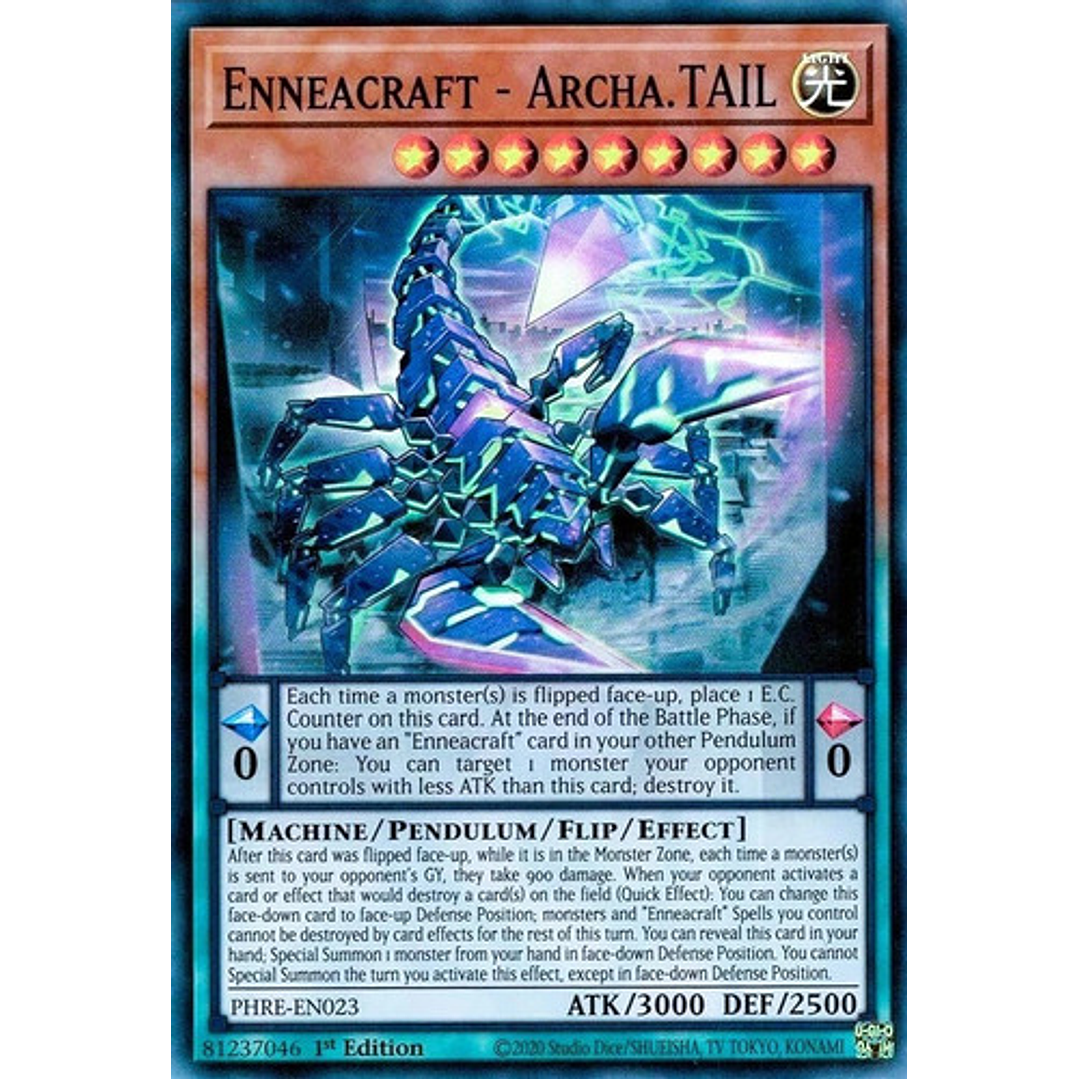 ENNEACRAFT - ARCHA.TAIL PHRE-EN023 SUPER RARE 1