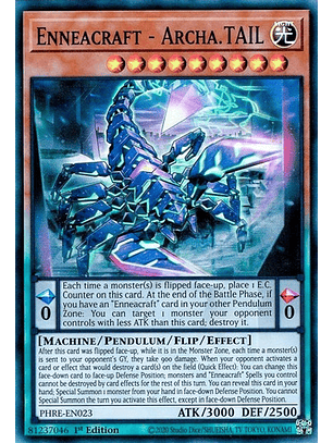 ENNEACRAFT - ARCHA.TAIL PHRE-EN023 SUPER RARE