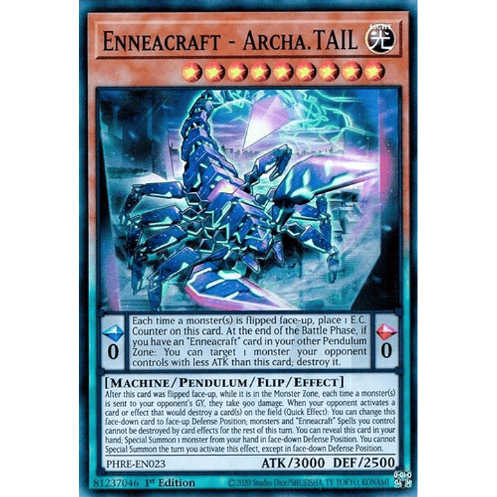 ENNEACRAFT - ARCHA.TAIL PHRE-EN023 SUPER RARE 1