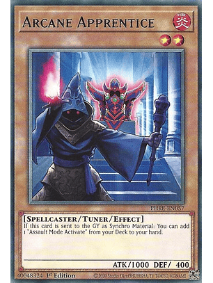 ARCANE APPRENTICE PHRE-EN057 SUPER RARE