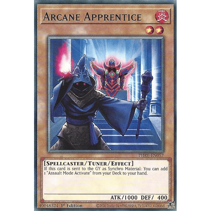 ARCANE APPRENTICE PHRE-EN057 SUPER RARE 1