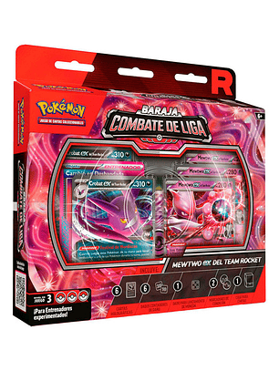 POKEMON TCG TEAM ROCKET'S MEWTWO EX LEAGUE BATTLE DECK ESPAÑOL