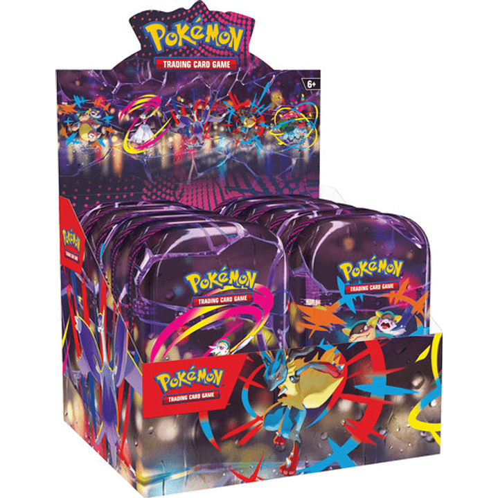 POKEMON TCG MEGA EVOLUTION MEGA HEROES MINI TIN LATA ESPAÑOL 8
