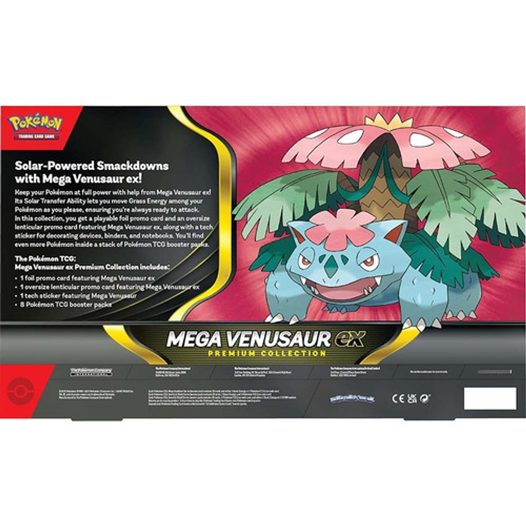 POKEMON TCG MEGA VENUSAUR EX PREMIUM COLLECTION INGLÉS 2