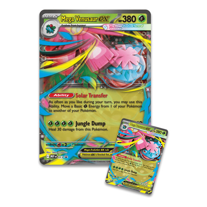 POKEMON TCG MEGA VENUSAUR EX PREMIUM COLLECTION INGLÉS 4