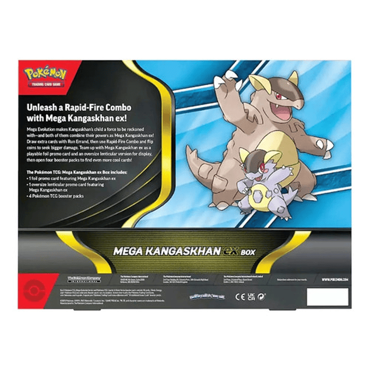 POKEMON TCG MEGA KANGASKHAN EX BOX INGLÉS 2