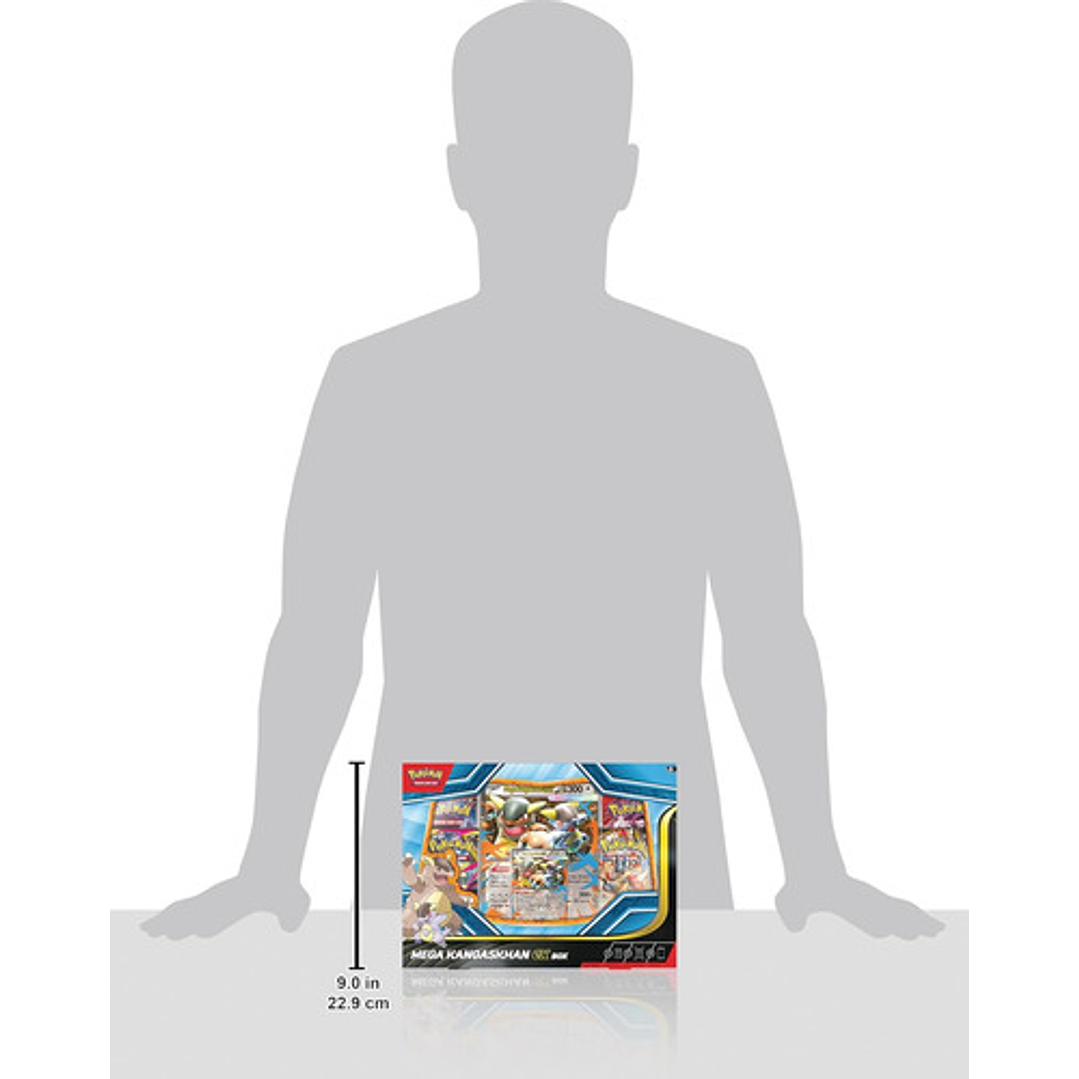 POKEMON TCG MEGA KANGASKHAN EX BOX INGLÉS 4