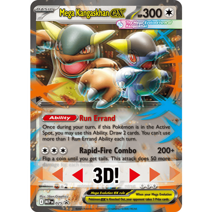 POKEMON TCG MEGA KANGASKHAN EX BOX INGLÉS 8