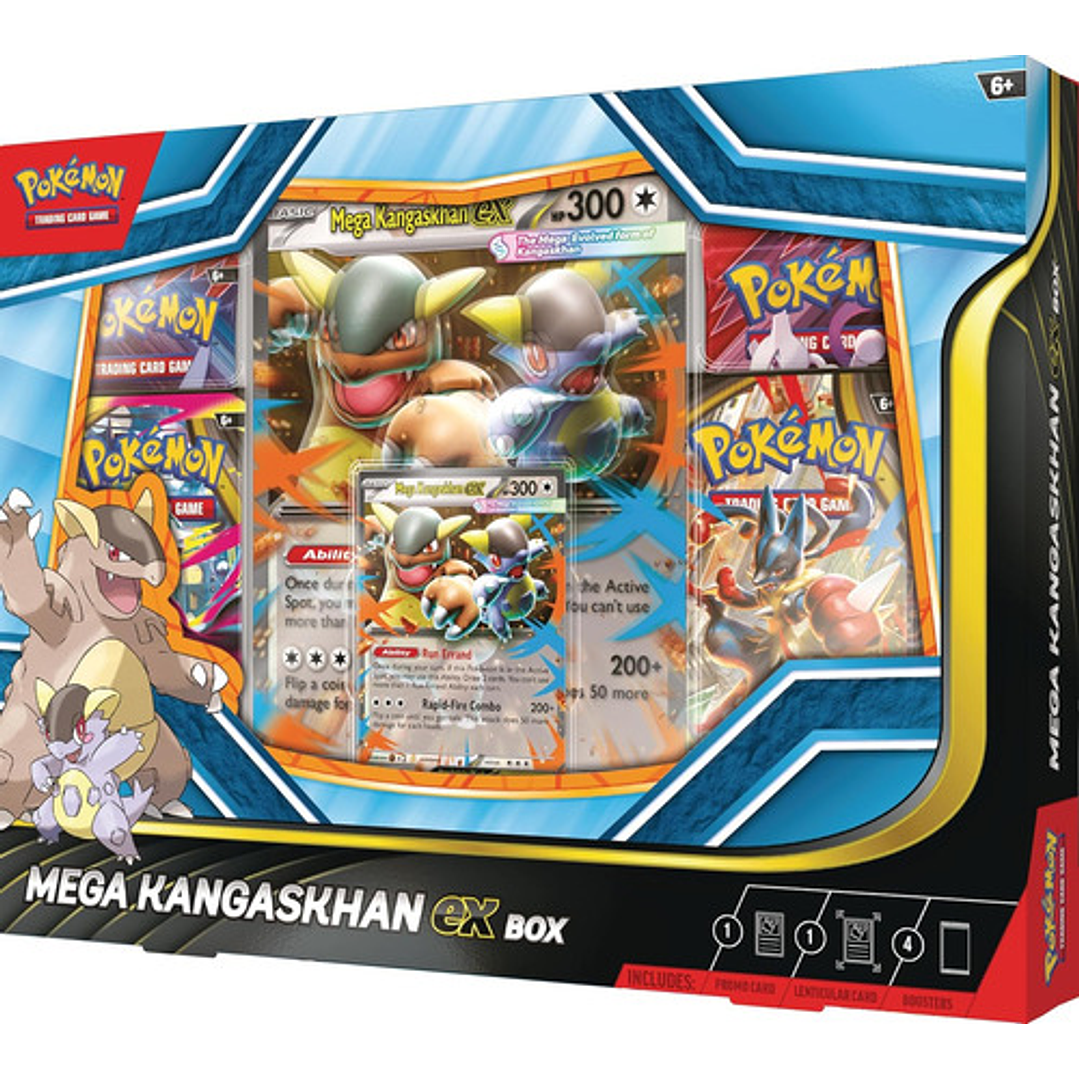 POKEMON TCG MEGA KANGASKHAN EX BOX INGLÉS 9