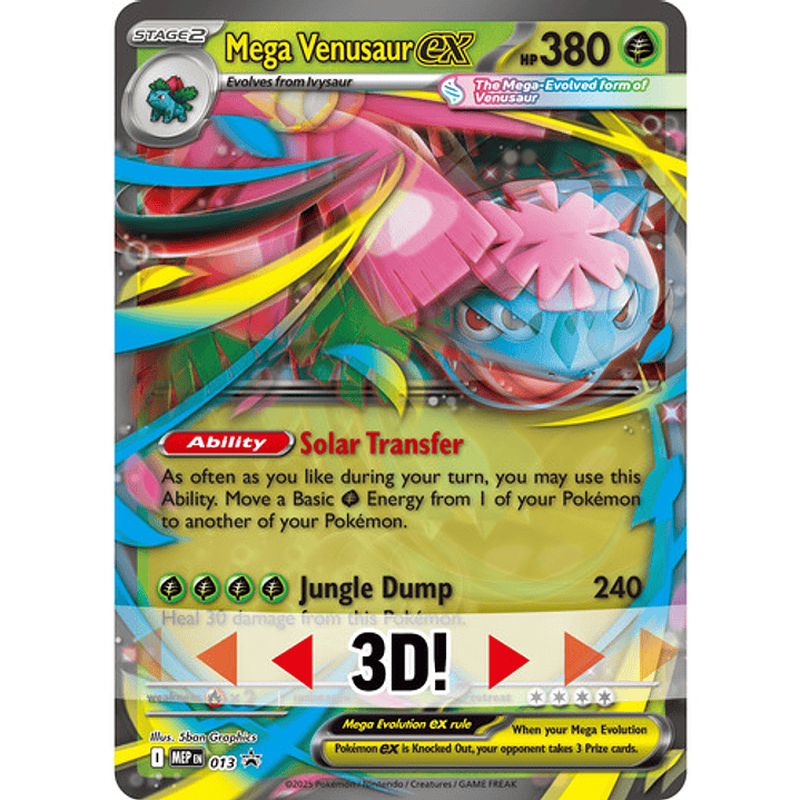 POKEMON TCG MEGA VENUSAUR EX PREMIUM COLLECTION ESPAÑOL 11