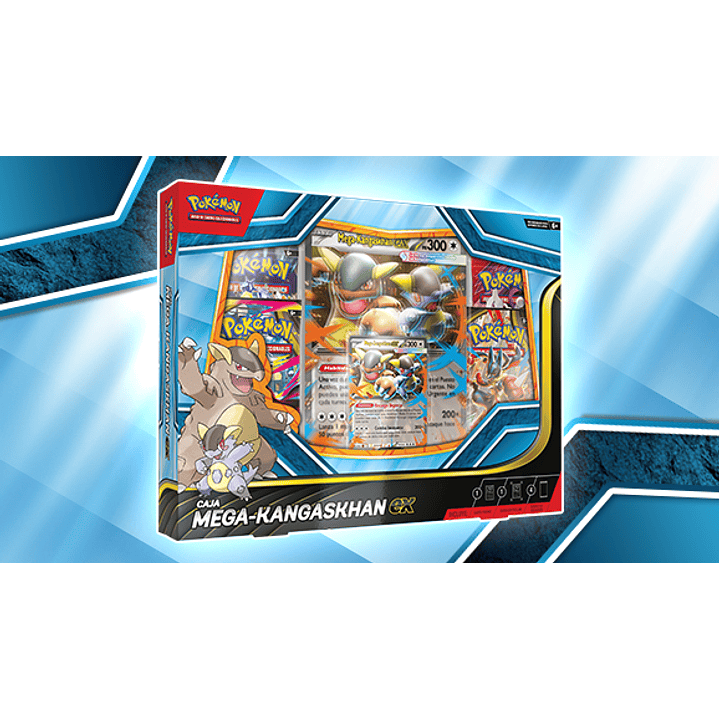 POKEMON TCG MEGA KANGASKHAN EX BOX ESPAÑOL 2