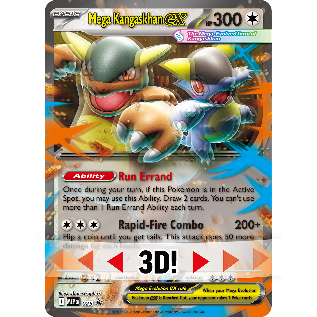 POKEMON TCG MEGA KANGASKHAN EX BOX ESPAÑOL 7