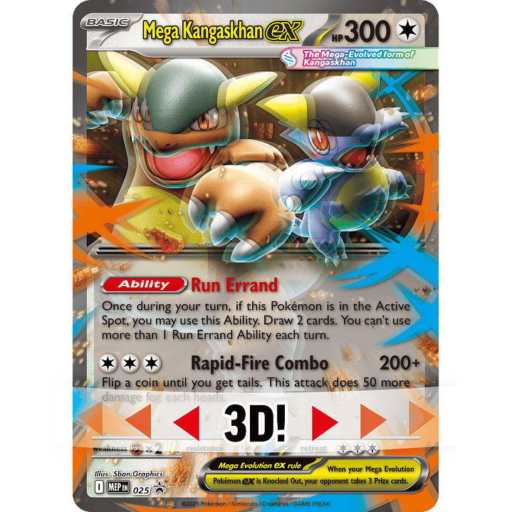 POKEMON TCG MEGA KANGASKHAN EX BOX ESPAÑOL 7