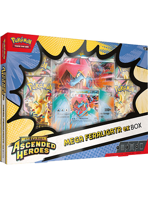 POKEMON TCG ASCENDED HEROES MEGA FERALIGATR EX BOX