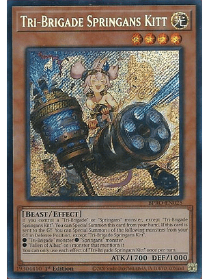 TRI-BRIGADE SPRINGANS KITT BPRO-EN025 SECRET RARE