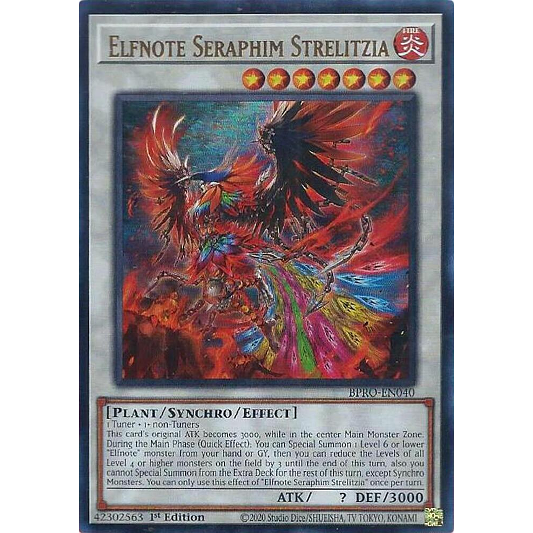 ELFNOTE SERAPHIM STRELITZIA BPRO-EN040 ULTRA RARE 1